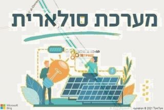 התקנת גג סולארי בערוער