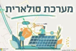 התקנת גג סולארי בבית הגדי