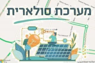 התקנת גג סולארי בצורף