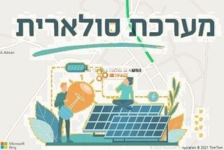 התקנת גג סולארי במשאבי שדה