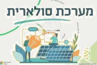 התקנת גג סולארי בבר יוחאי