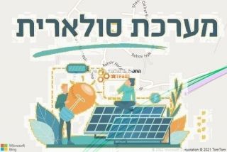 התקנת גג סולארי בבת שלמה