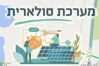 התקנת גג סולארי בנחשולים